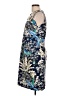 J. McLaughlin 100% Polyester Print Blue Cocktail Dress Size 10 - photo 5