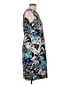 J. McLaughlin 100% Polyester Print Blue Cocktail Dress Size 10 - photo 4
