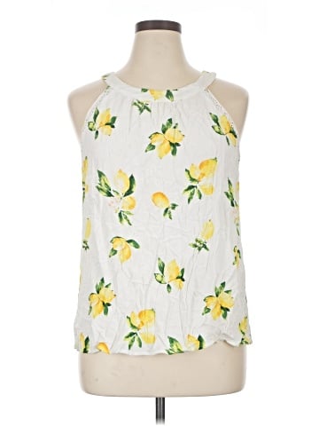 Skies Are Blue Sleeveless Blouse (view 1)