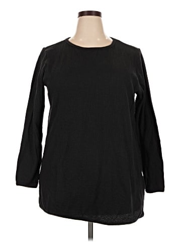 Woman Within 3/4 Sleeve T-Shirt (view 1)