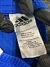Adidas 100% Polyester Stripes Blue Athletic Shorts Size 6 - photo 3