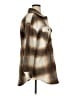 Terra & Sky Plaid Brown Coat Size 0X - photo 4