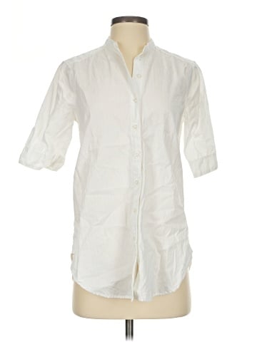 HD in Paris 3/4 Sleeve Button-Down Shirt (view 1)