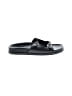 J.Crew 100% Leather Black Sandals Size 8 1/2 - photo 1