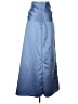 Michaelangelo Solid Blue Formal Skirt Size 31 waist (estimated) - photo 1