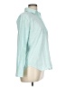 Gap Teal Long Sleeve Blouse Size L - photo 4