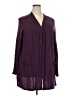 Terra & Sky Purple Cardigan Size 2X - photo 1