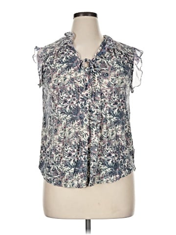 Lucky Brand Sleeveless Button-Down Shirt (view 1)