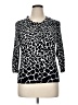 Madison Animal Print Black Cardigan Size XL - photo 1
