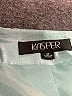 Kasper Metallic Teal Jacket Size 18 - photo 6