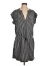 Dylan Stripes Gray Casual Dress Size S - photo 1