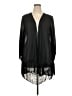 Spin 100% Polyester Black Kimono Size 3X - photo 1