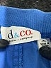 D&Co. Solid Blue Shorts Size XL - photo 3