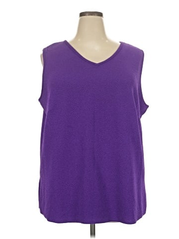 Brylane Woman Collection Sleeveless Top (view 1)