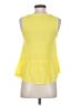 Merona 100% Rayon Yellow Sleeveless Blouse Size XS - photo 2