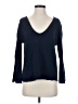 Amuse Society 100% Cotton Blue Pullover Sweater Size XS - photo 1
