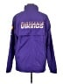 NFL 100% Polyester Purple Windbreaker Size XL - photo 2