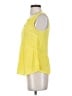 Merona 100% Rayon Yellow Sleeveless Blouse Size XS - photo 5