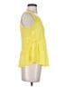 Merona 100% Rayon Yellow Sleeveless Blouse Size XS - photo 4