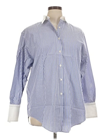 Rafaella 3/4 Sleeve Button-Down Shirt (view 1)