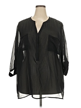 Oleg Cassini 3/4 Sleeve Blouse