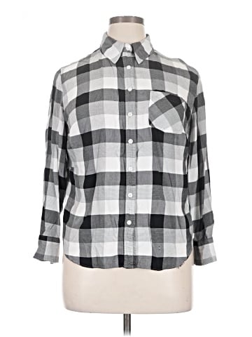 Ava & Viv Long Sleeve Button-Down Shirt (view 1)