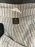 Tommy Bahama Stripes Silver Casual Pants Size 6 - photo 7