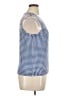 Talbots Blue Sleeveless Blouse Size XL - photo 4