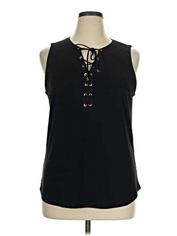White House Black Market Sleeveless Blouse (view 1)