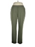 Weekends by Chico's Solid Green Casual Pants Size Lg (2) - photo 1