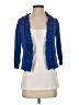 Tabitha 100% Cotton Blue Cardigan Size S - photo 1