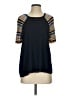 Scotch & Soda Blue 3/4 Sleeve Top Size Sm (1) - photo 1