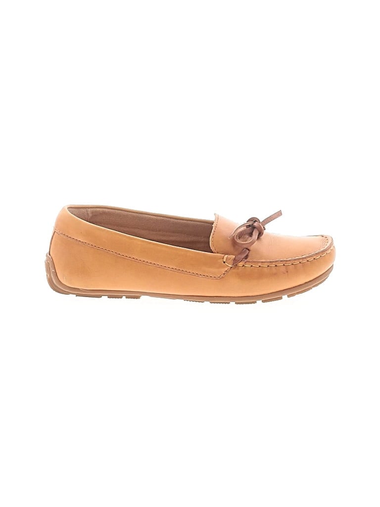 Pre-owned Clarks Flats In Tan