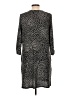 Apt. 9 Animal Print Black Casual Dress Size L - photo 2