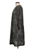 Apt. 9 Animal Print Black Casual Dress Size L - photo 5