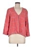 Sigrid Olsen 100% Viscose Red Cardigan Size M - photo 1