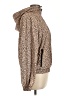Forever 21 Animal Print Brown Long Sleeve Blouse Size L - photo 4