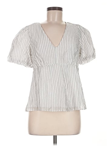Club Monaco Short Sleeve Blouse (view 1)