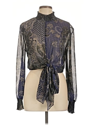 Olivaceous Long Sleeve Blouse (view 1)