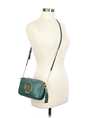 MICHAEL Michael Kors Leather Crossbody Bag (view 2)