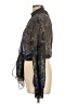 Olivaceous 100% Polyester Paisley Blue Long Sleeve Blouse Size L - photo 5