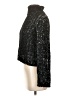 Steve Madden Metallic Black Turtleneck Sweater Size XS - photo 5
