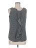 Covington 100% Polyester Gray Sleeveless Blouse Size M - photo 1