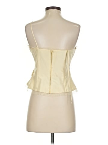 Teri Jon by Rickie Freeman Sleeveless Silk Top (view 2)