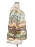 Chico's 100% Polyester Ivory 3/4 Sleeve Blouse Size XL - photo 4