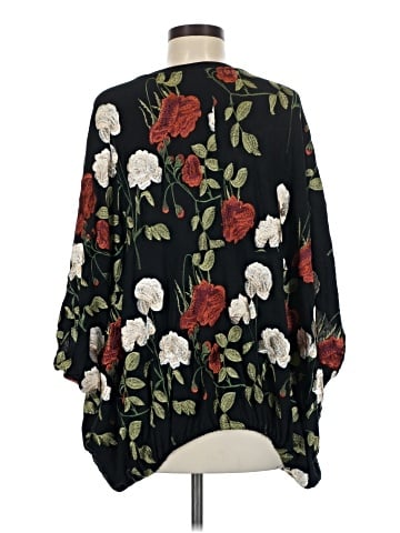 Akemi + Kin 3/4 Sleeve Blouse (view 2)