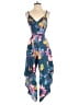 MSK Tropical Blue Jumpsuit Size S - photo 1
