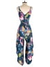 MSK Tropical Blue Jumpsuit Size S - photo 2