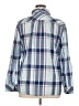 Talbots 100% Cotton Plaid Blue Long Sleeve Button-Down Shirt Size XL - photo 2