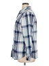 Talbots 100% Cotton Plaid Blue Long Sleeve Button-Down Shirt Size XL - photo 5